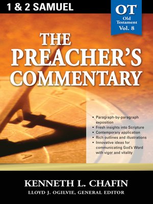 cover image of The Preacher's Commentary--Volume 08